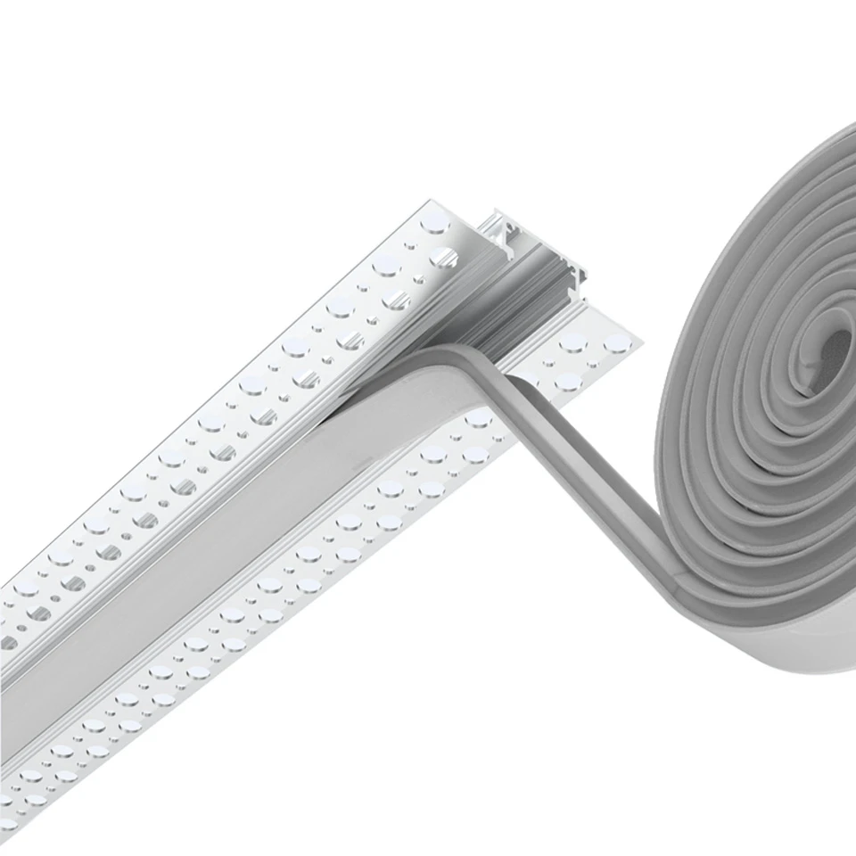 Shallow Recessed LED Strip Channel